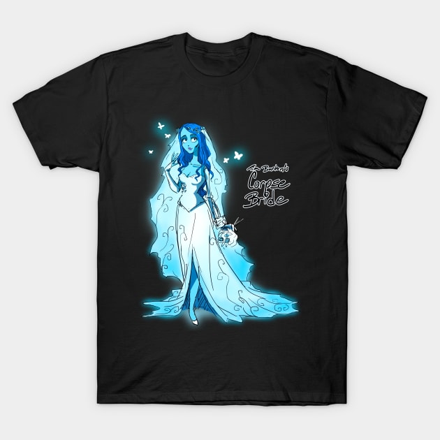 Corpse Bride T-Shirt by myougi